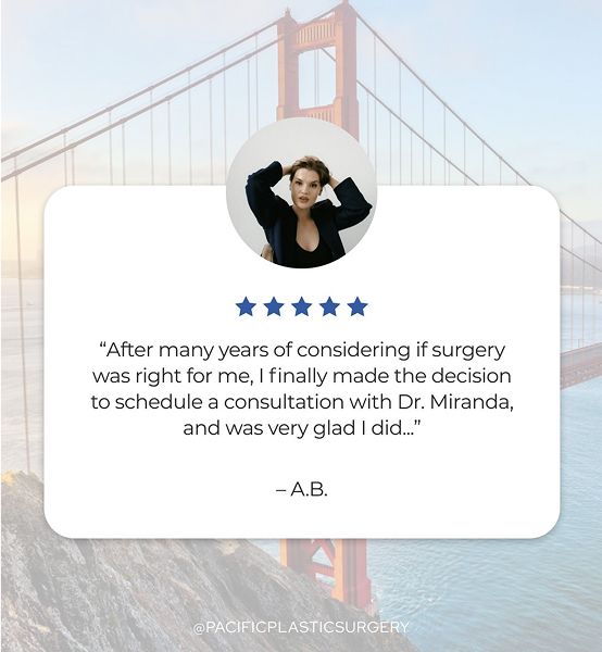 Patient review about successful surgery consultation experience.